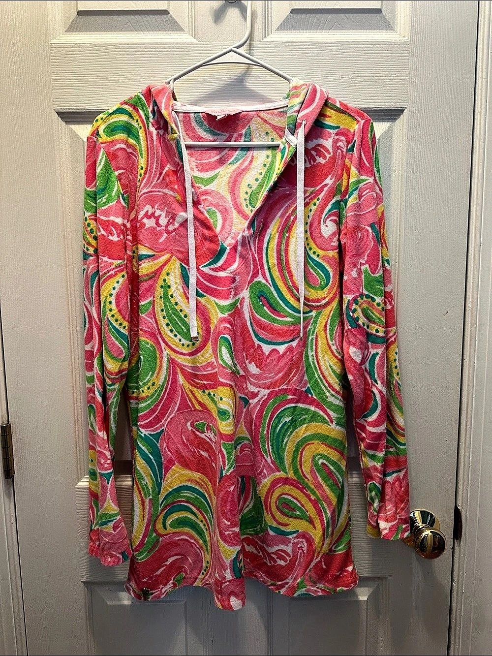 Lilly Pulitzer All Nighter Terrycloth Swim Cover Up